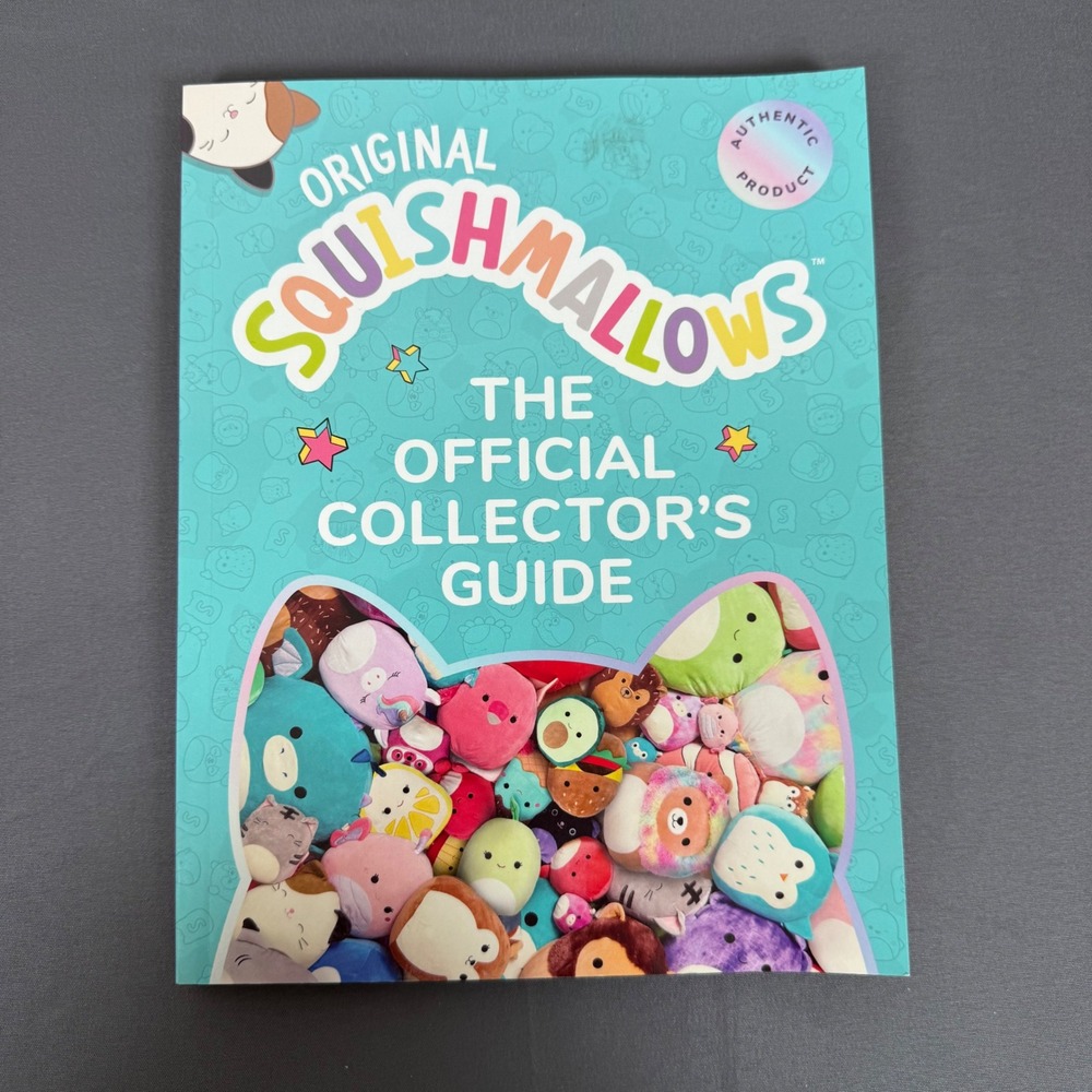 Official Squishmallows The Collector's Guide Book Join‎ the Squad 250 Characters